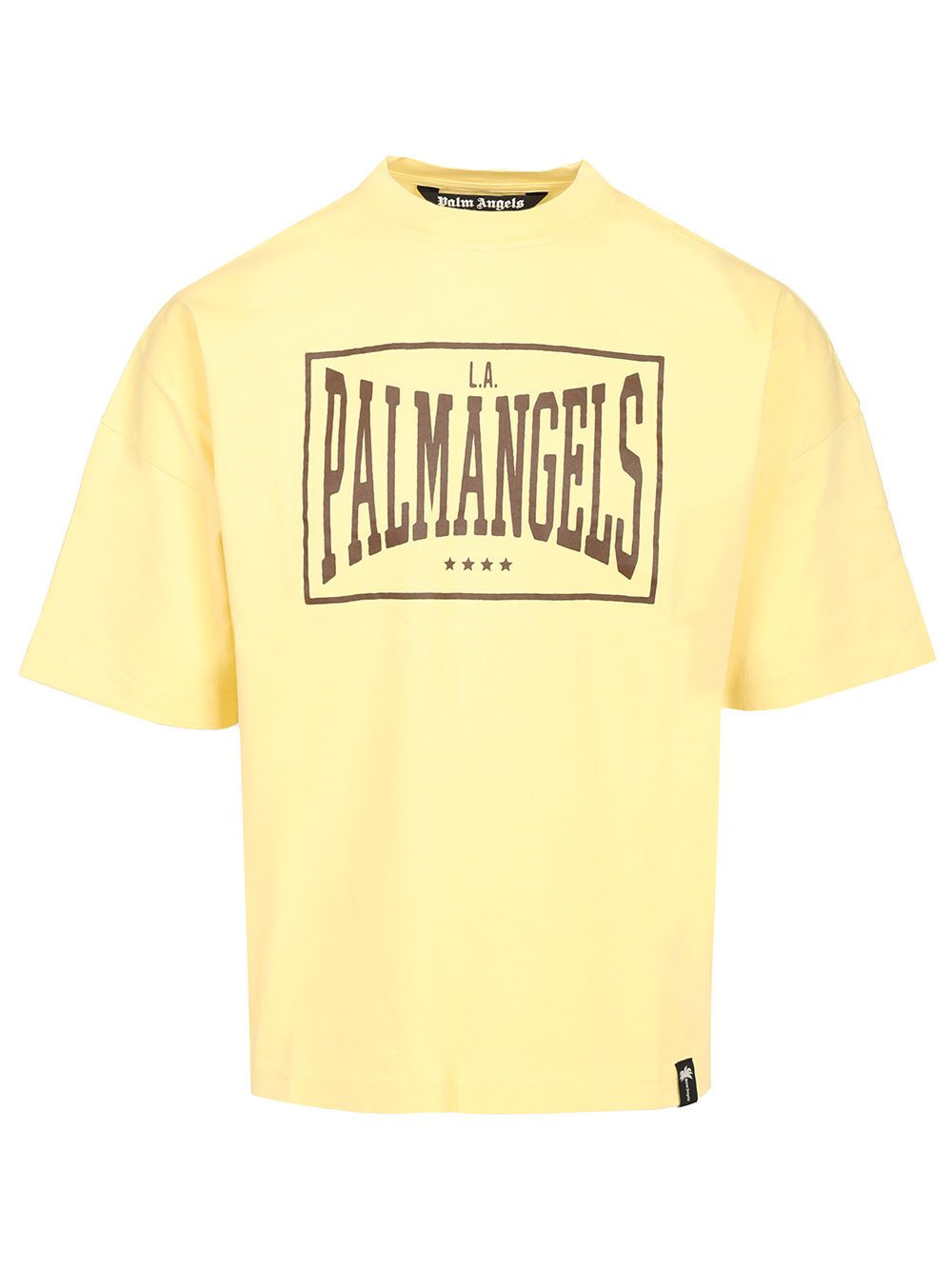 Palm Angels Vintage Box T-Shirt - Yellow | c2b41a174a75f6e0741d994710afa35cec4d9dbe