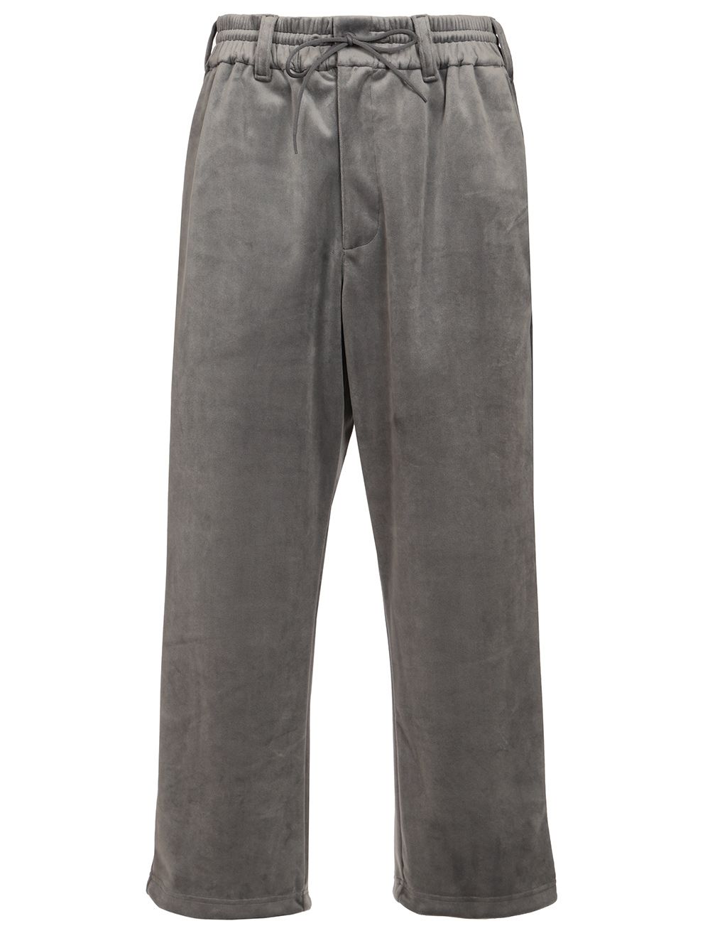Adidas Y-3 Velvet Sweatshirt Trousers - Grey | 6de21be621173e3e05590eda064cf8b983c1bd0e