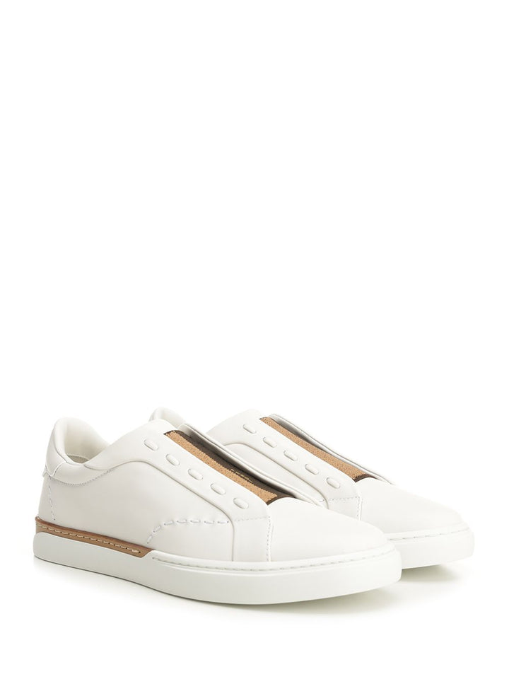 Fendi Fendi City Slip-On Sneaker Sneakers - White | 895e3a6d2edebddad0109523f3120614364e1972