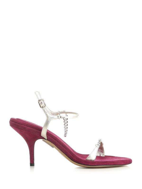 Zia Heeled Sandals Violet