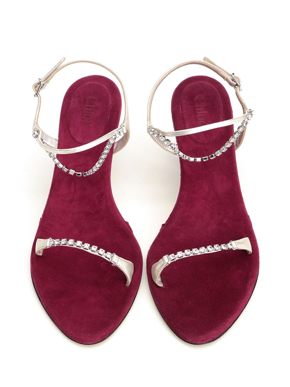 Chloe' Zia Heeled Sandals - Violet | 1b902243891419b3aafd4870d5028f131bae1622