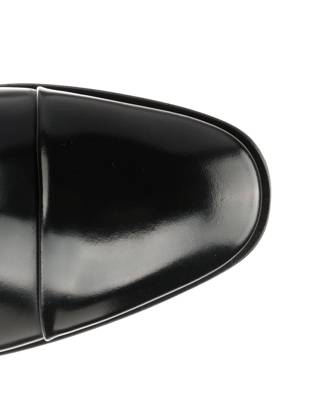 Ferragamo Oxford With Toe Cap Lace-Up Shoes - Black | 3c455bde9d1d574920e896c22f81950862b93a34