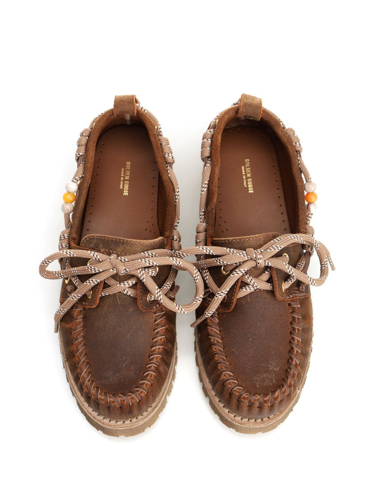 Golden Goose Deluxe Brand Cruise Loafer Scarpe basse - Brown | 3335f3dab6c7b3a594e10e676e0ad3f3283ce6ac