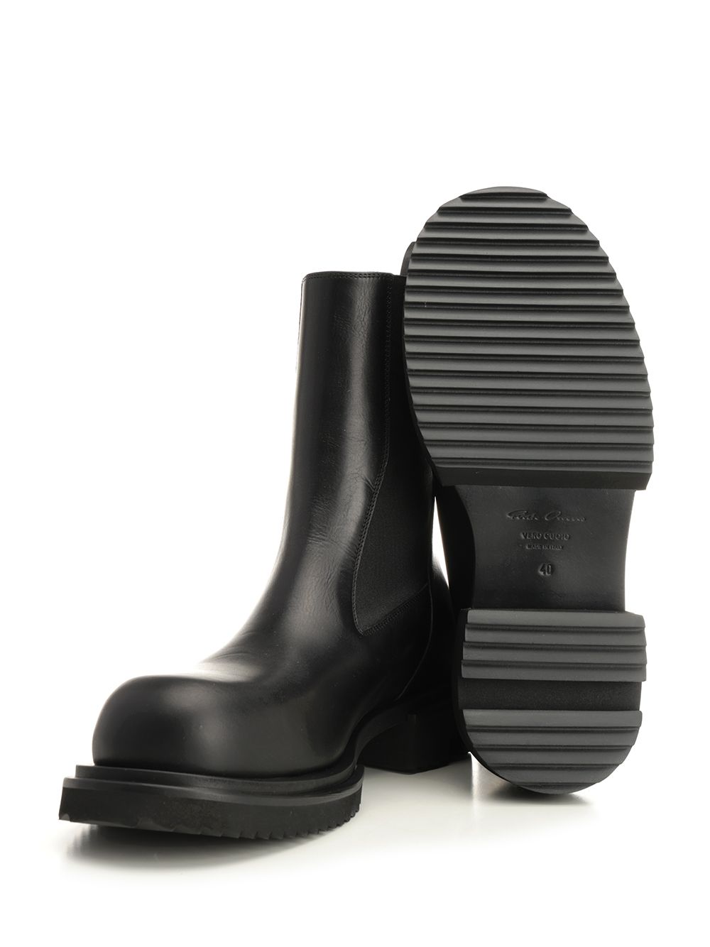 Rick Owens Beatle Gabe Boots - Black | 8f7b9e5db58155df59a8dd2343a252a4a5e7bf64