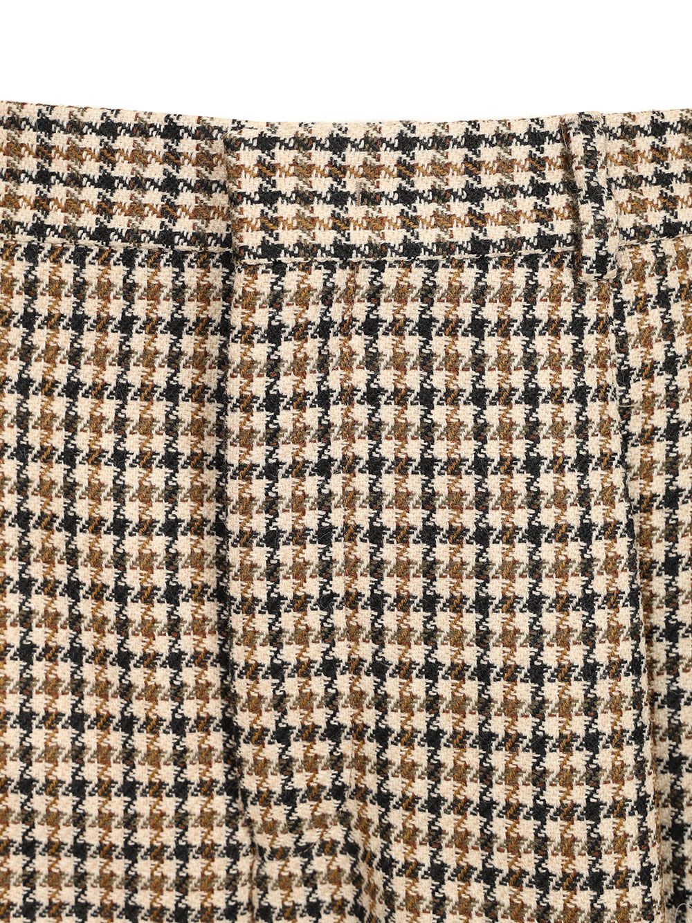 Emporio Armani Pleated Wide-Leg  In A Tartan Check Motif Trousers - Multicolor | 1cd0e4fc6a47275dc16c46949f1f67a1b8dda05f