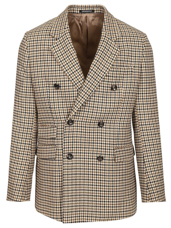 Double-Breasted Jacket Jackets Multicolor