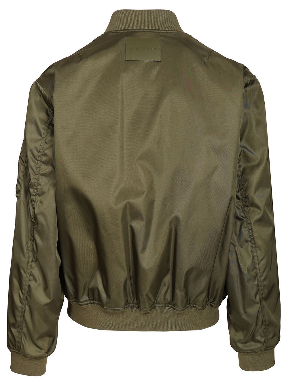 Balenciaga Bomber Jacket With Pockets Jackets - Green | a0fd16266261d9eae6a8b615e97286249396bdbc