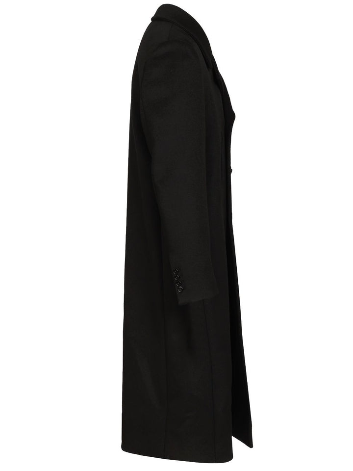 Balenciaga Long Coat Coats - Black | 119f429e276d73c55878d886ba1bc06d0f19f489