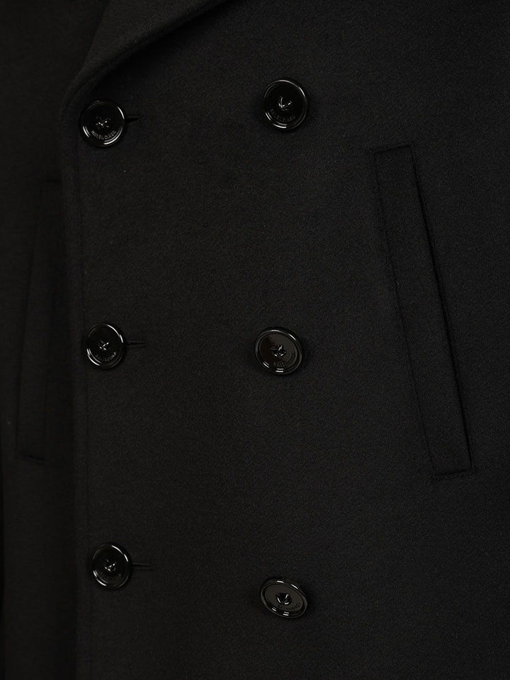 Balenciaga Long Coat Coats - Black | 9cc4d01eaa5d18a0faea05613079aad0296b9b0c
