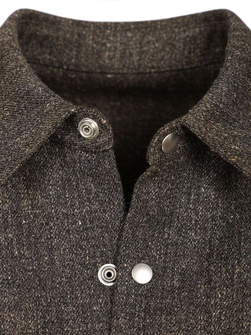 Rick Owens Outershirt Carbone Wool Jackets - Black | af1a813efe77cc526e91076e3dfb0584b7eca924