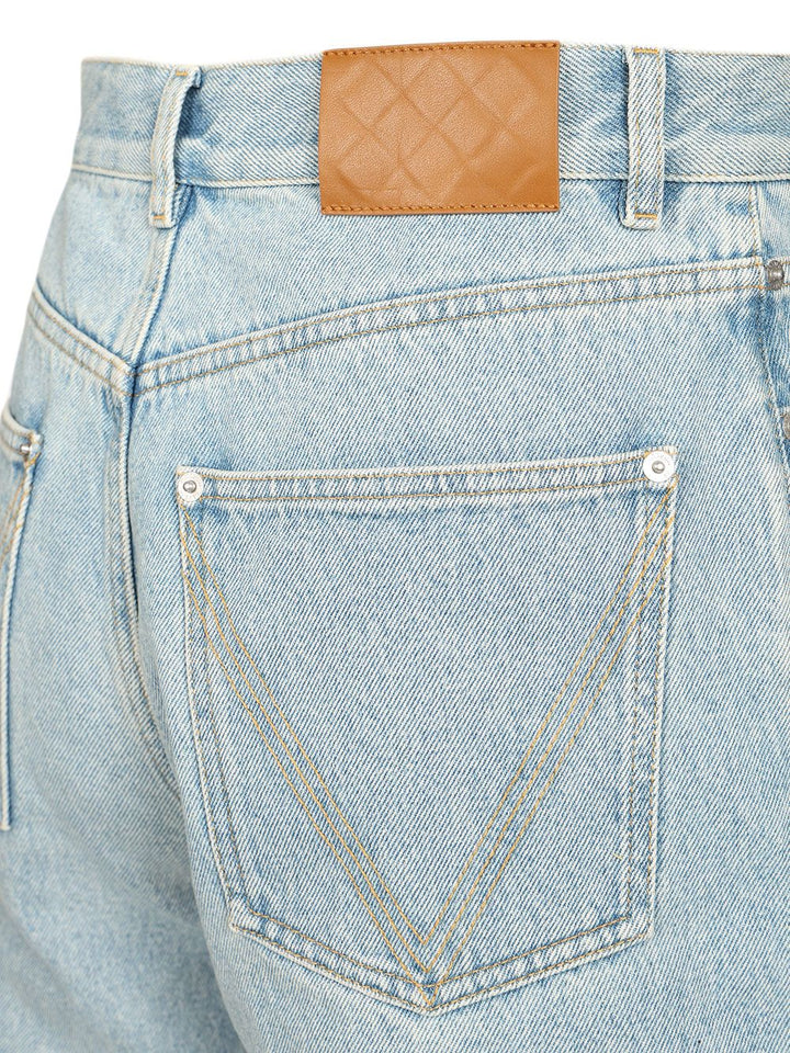 Bottega Veneta Sky Bleached Wide Leg Jeans - Light blue | b3e55c2a4bf6b48e3ff91dd02dc2e3ad7a9b0f10