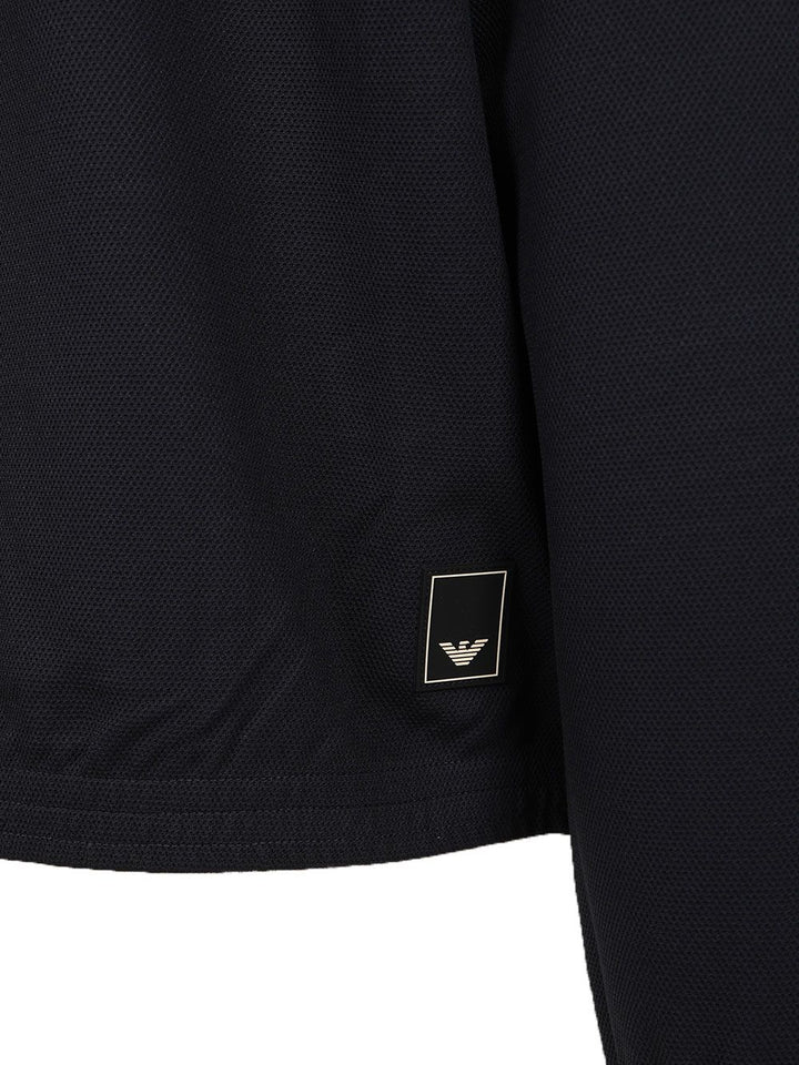 Emporio Armani Zip-Up Sweatshirt Sweatshirts - Blue | 8ce803a5e9e7c1a90e9f8ec3980ec3c988fcdfcd