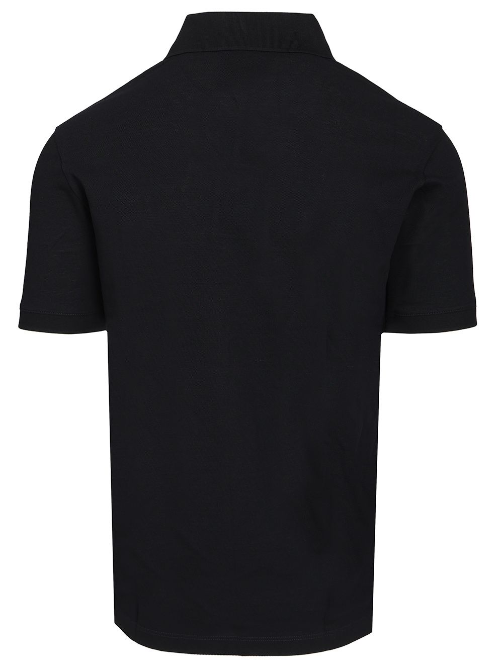Emporio Armani Short-Sleeved Cotton Polo shirt - Blue | 8210e09b0d4779d431c4524c9f4642a332a31e48