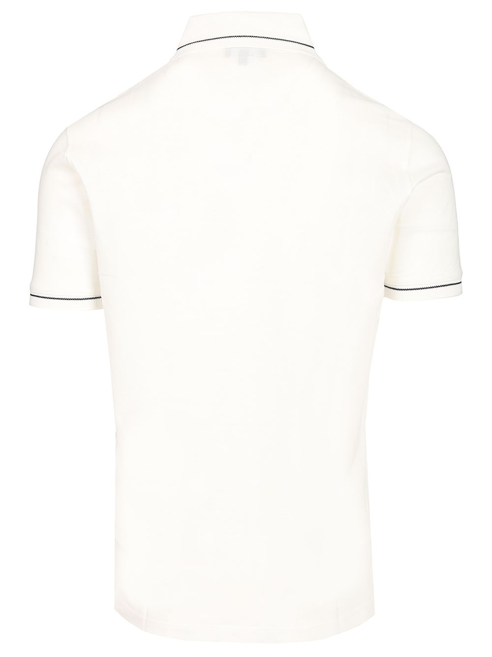 Emporio Armani Short-Sleeved Cotton Polo shirt - White | de1516766c14621730eb276c144bc72a03257e76