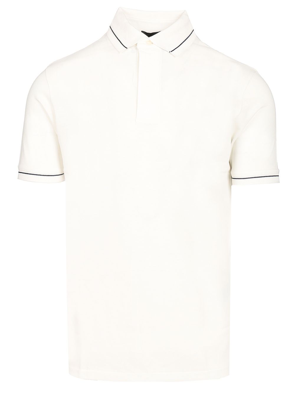 Emporio Armani Short-Sleeved Cotton Polo shirt - White | 6b1dedbe0c666b2501a07d6e46644f3e66ad694d