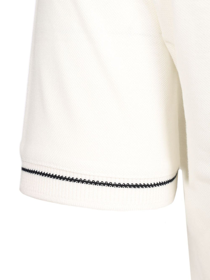 Emporio Armani Short-Sleeved Cotton Polo shirt - White | 53405ebe2f48413e94ce6aeb5b99a68b4a65d69b