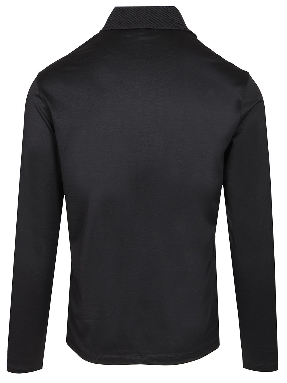 Emporio Armani Long-Sleeved Polo shirt - Blue | 90bf7a6ae6127e85125f836572f07134c377831b