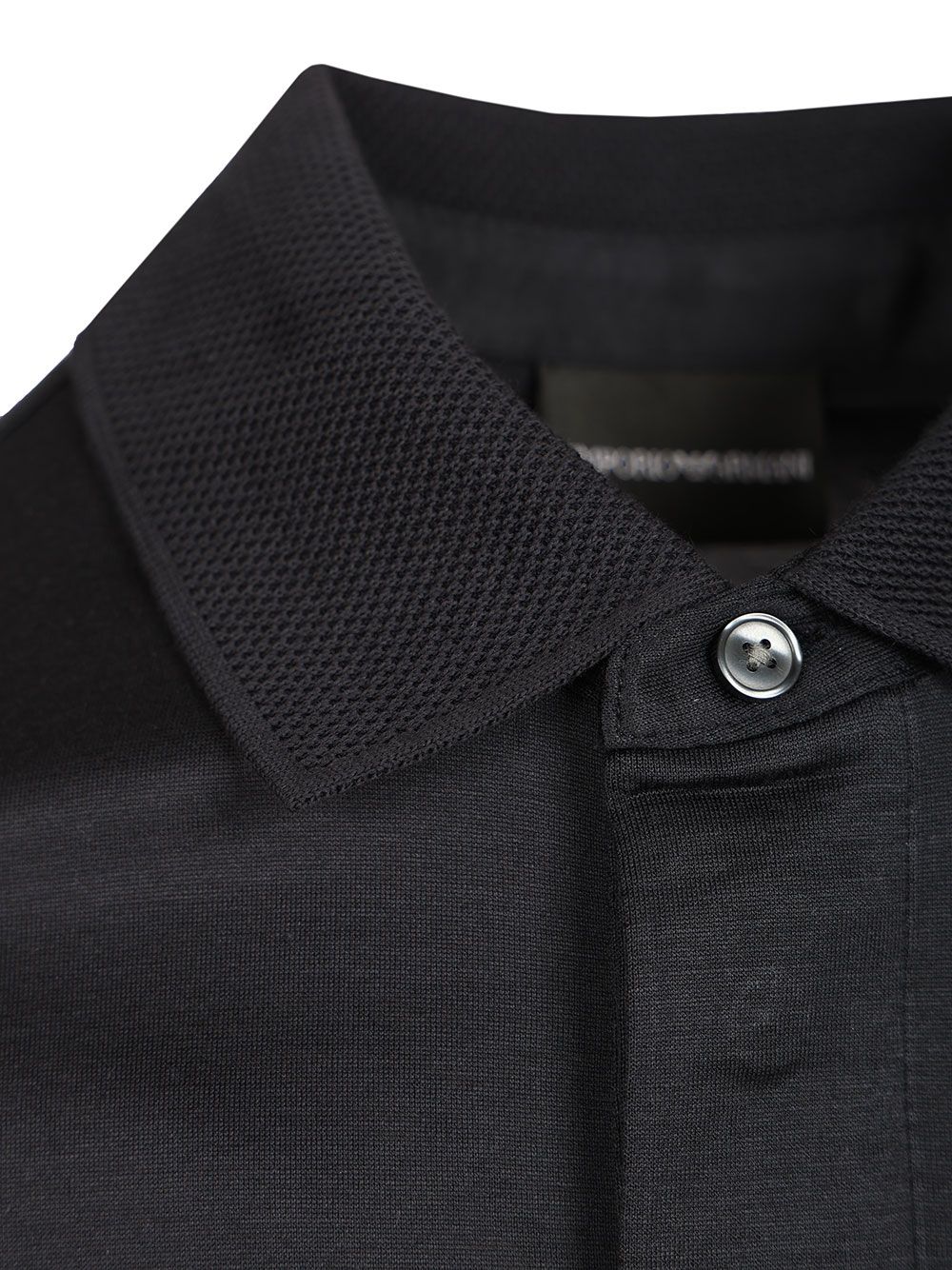 Emporio Armani Long-Sleeved Polo shirt - Blue | 7464c2a0564edfdfeb77a58a639a4b2f458970c7