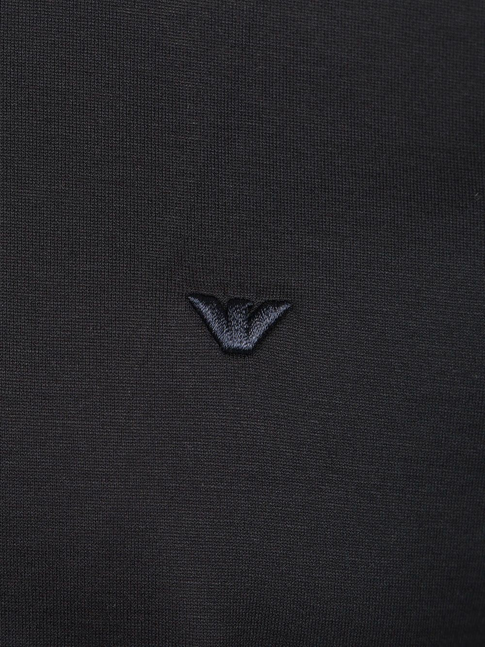 Emporio Armani Long-Sleeved Polo shirt - Blue | bcc1d6c1ac0acb5a6e637d2055c40a16f777b6e7