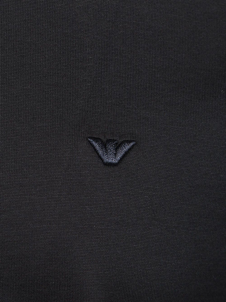 Emporio Armani Long-Sleeved Polo shirt - Blue | bcc1d6c1ac0acb5a6e637d2055c40a16f777b6e7