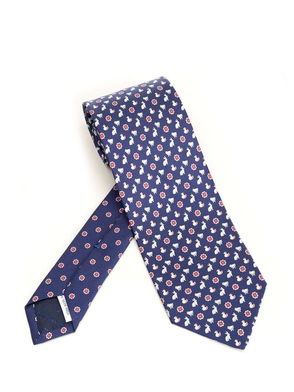 Ferragamo Silk Tie Ties And Bow Ties - Blue | 4e4b31680fe424ff4ec7e98073666be263c3eb49