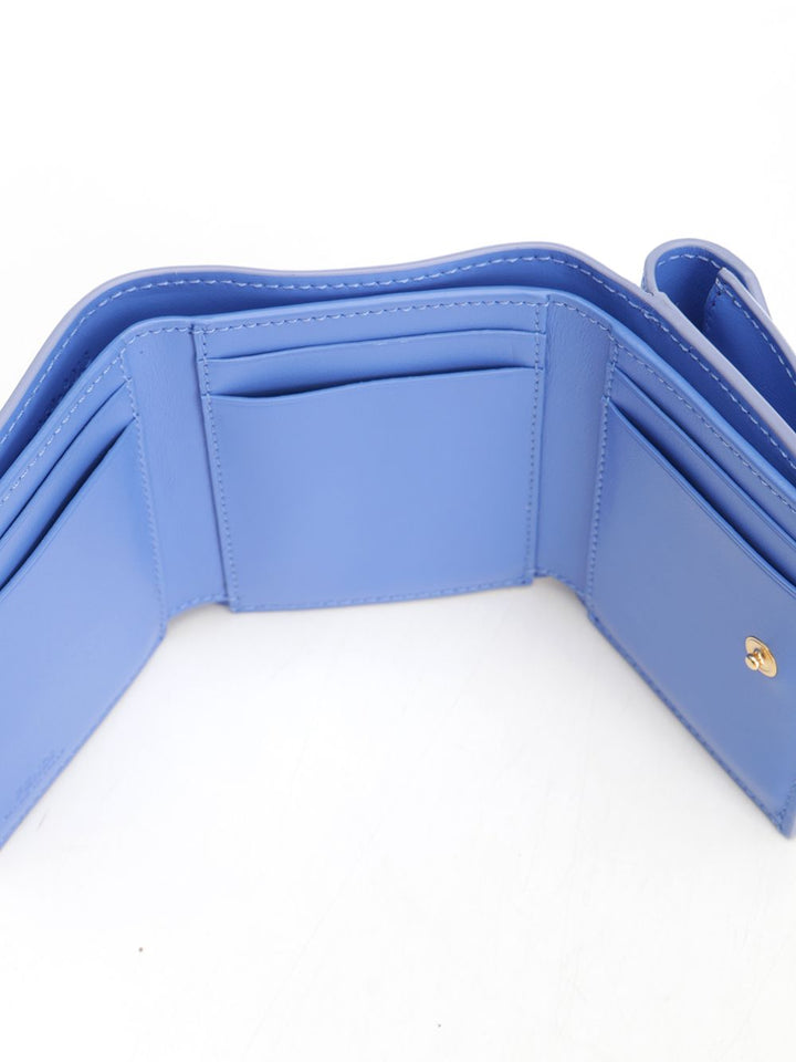 Fendi Mini Trifold Vit.King/Cruis Wallets - Light blue | 9fae9bbcf677aa731f1a02f0cd16797eb9a1fb39