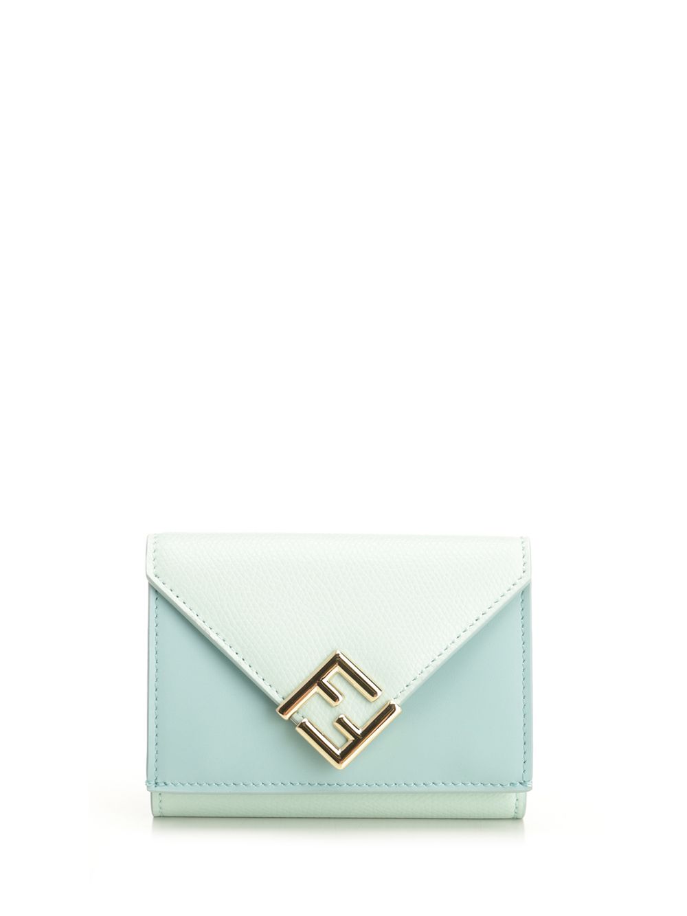 Fendi Mini Trifold Vit.King/Cruis Wallets - Green | 673ebefa52cb82f5c117103cac6856216f5e2d4d
