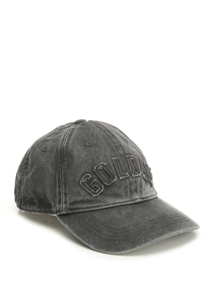 Golden Goose Deluxe Brand Cotton Cap Hats - Grey | d7c1a8eaef0834c65b8aa678de5c751057a4cfdc