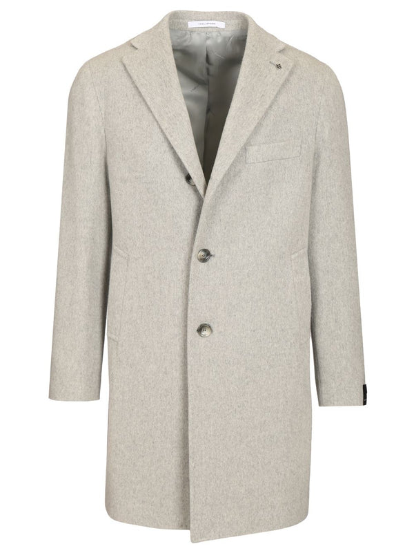 Bruce Wool And Cashmere Coat Coats Grey
