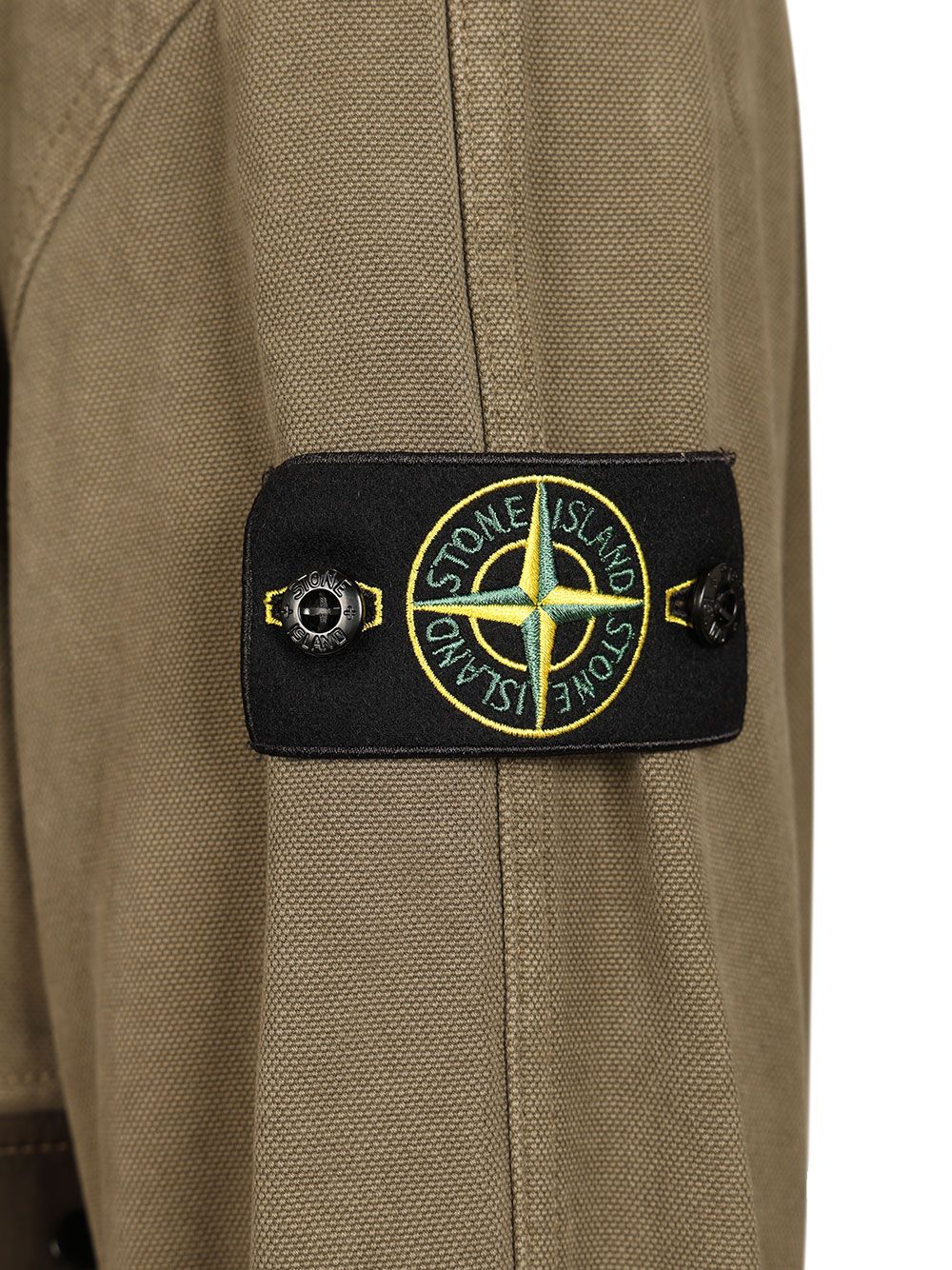 Stone Island Organic Panama Cotton + Nylon, Garment Dyed Jackets - Green | 99d9cd247c04bec63acfbdda7074e2b28ba84045