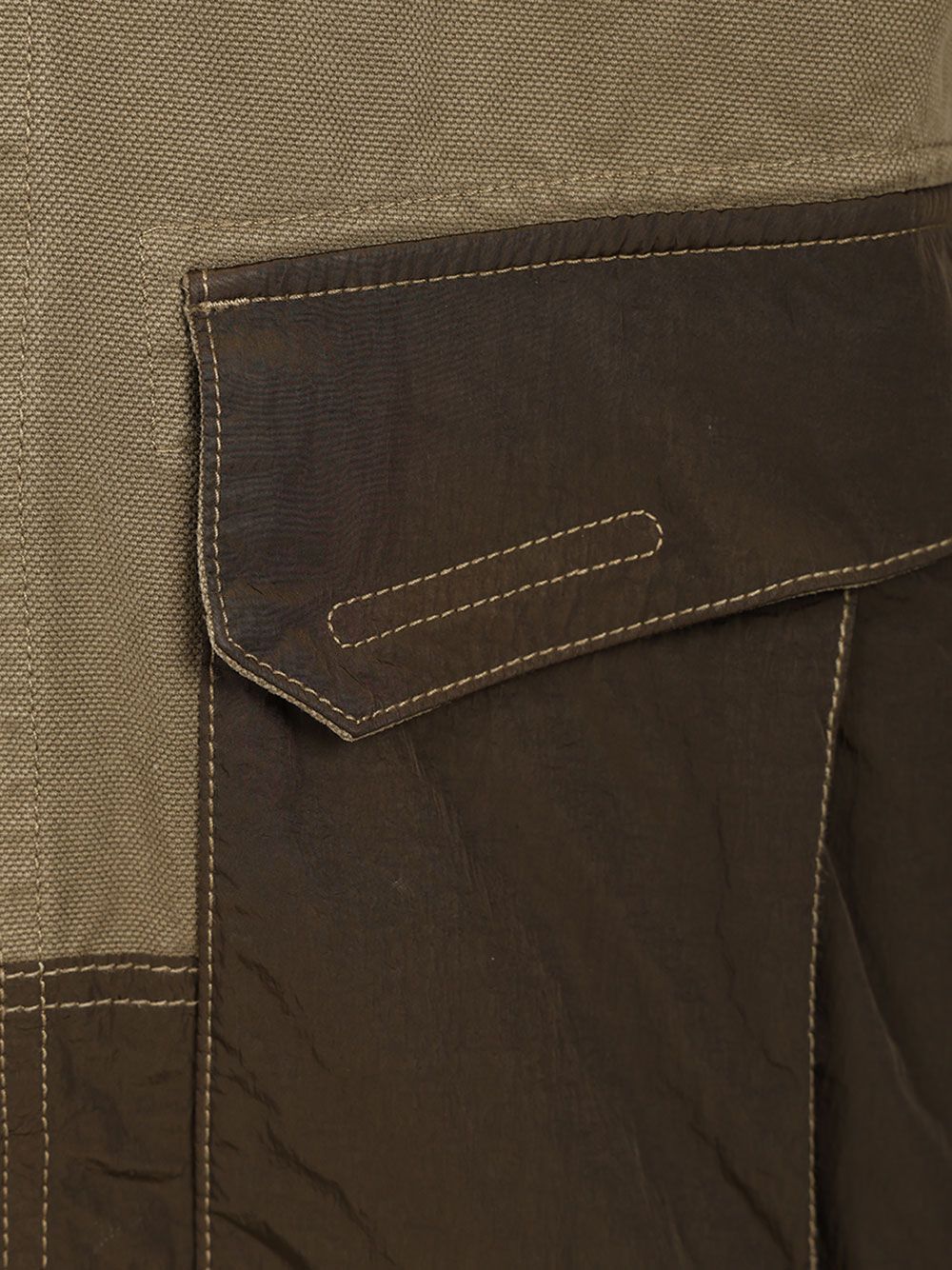 Stone Island Organic Panama Cotton + Nylon, Garment Dyed Jackets - Green | 4ce0600728306f16ab9b800e3874d94c043e06f8