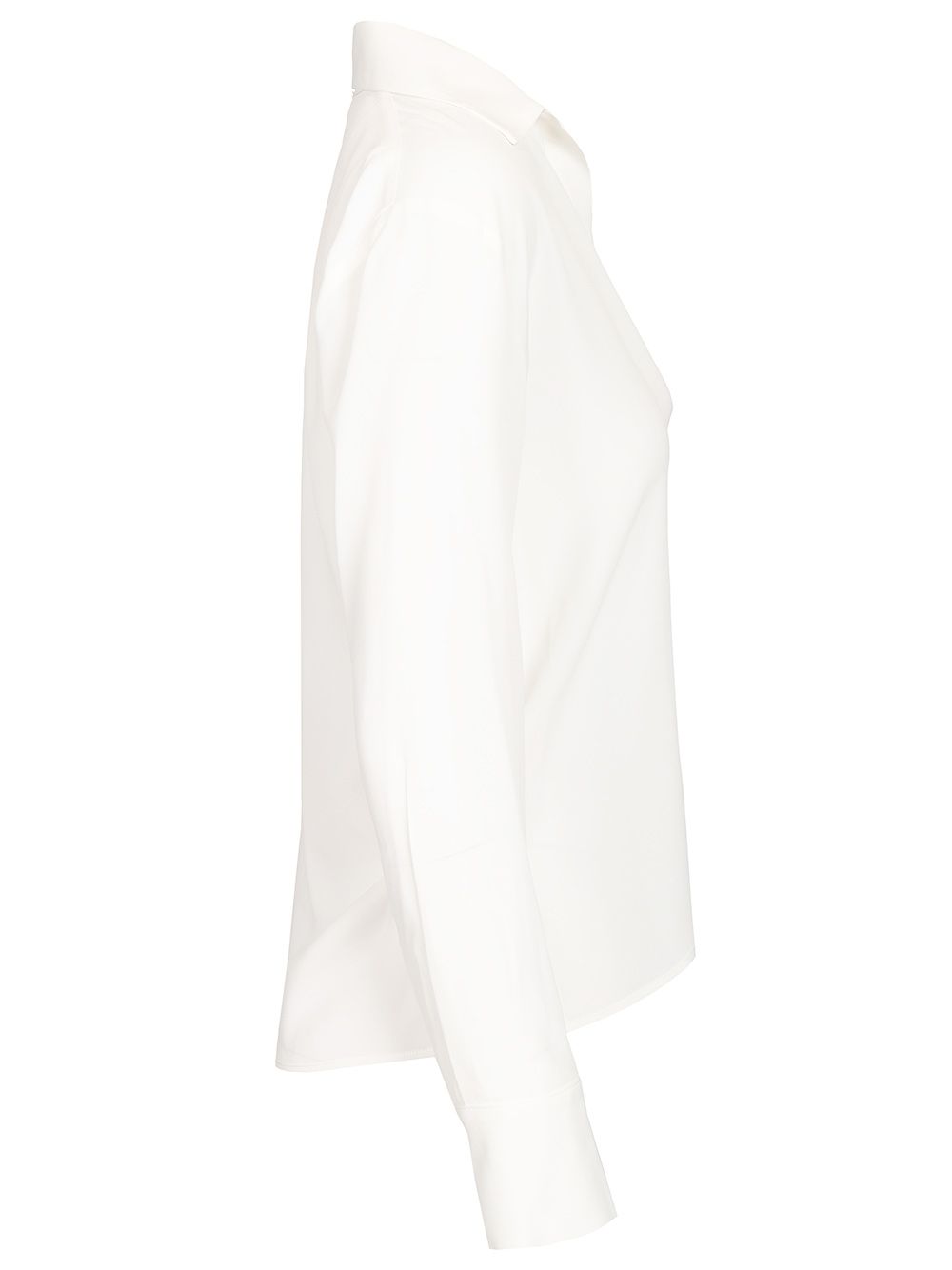 Al Duca D'Aosta Long-Sleeved Tunic Tops - White | b3cbb1ce9dbd233f2023839428c911567e40e963
