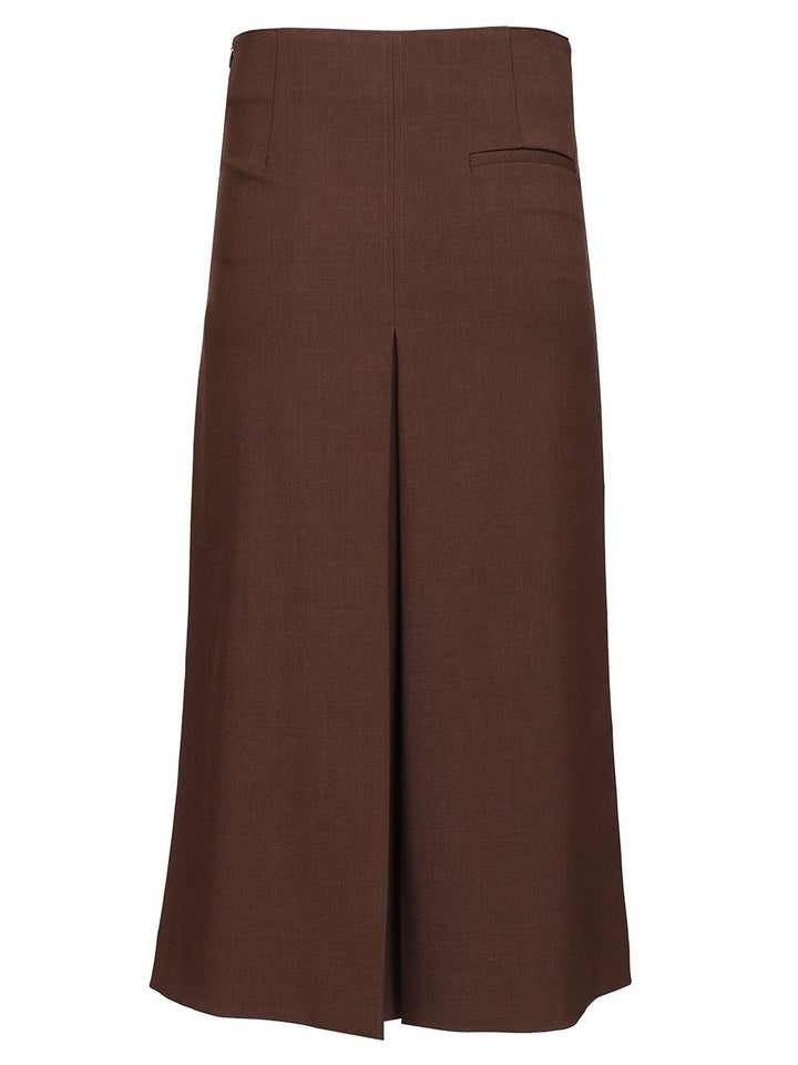 Al Duca D'Aosta Long Skirt Skirts - Brown | 517e0b6d62b950202ec9c1285ff347b6c2fb9234