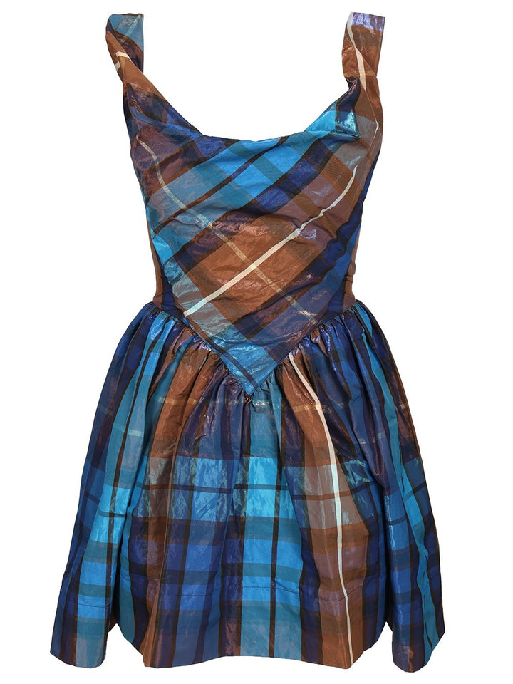 Vivienne Westwood Mini Sunday Dress Dresses - Blue | 2228ce1b08070482783433a8ecf8daeb18e9bbe4