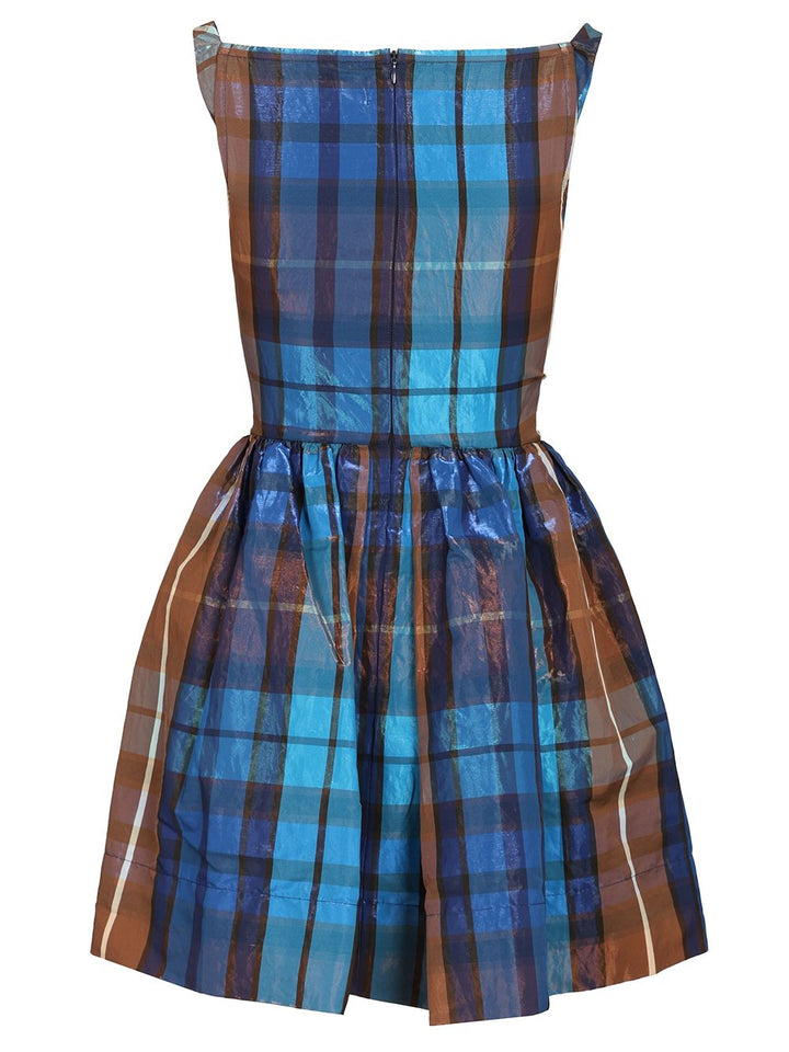 Vivienne Westwood Mini Sunday Dress Dresses - Blue | 058edb17c1854a42cc753836aec9d6432b1ed2b1