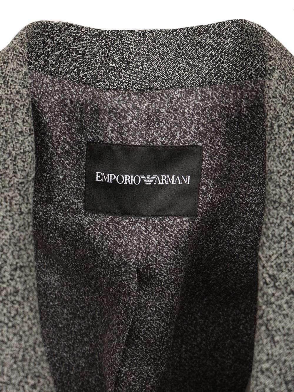 Emporio Armani Double Breast Balzer Jackets - Grey | c88f78346931d5d33f36457855eedffdd8ac5389