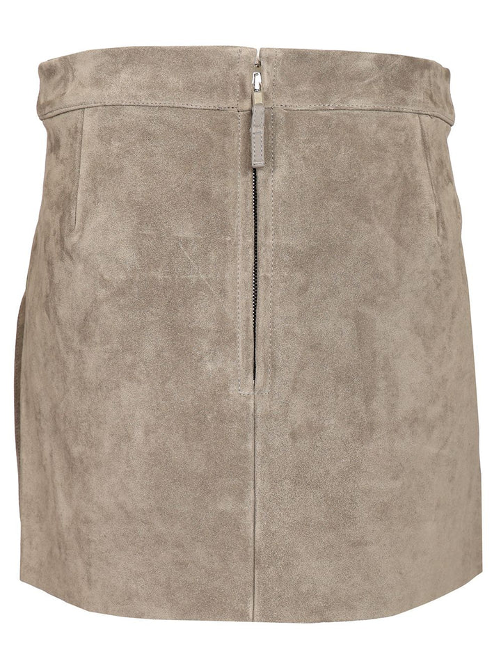 Rick Owens Fog Cut Skirts - Green | b5782ba12ea4ca8e88530afe018d3a498583c309