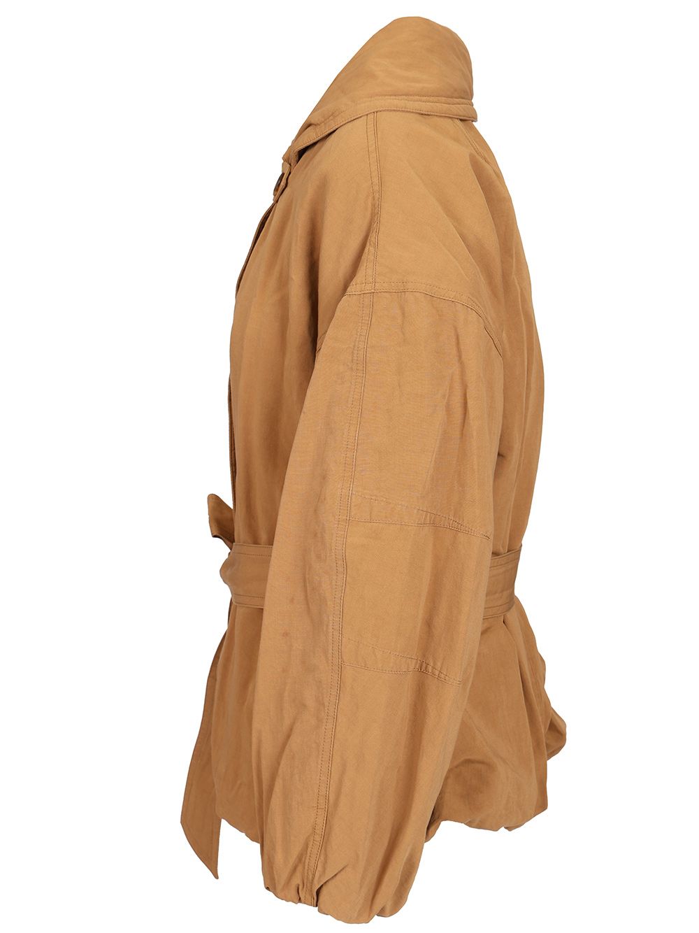 Isabel Marant Volinda-Gb Cotton Short Trench Jackets - Beige | c832b694268203c99bf35a0737e838f91e5394a1