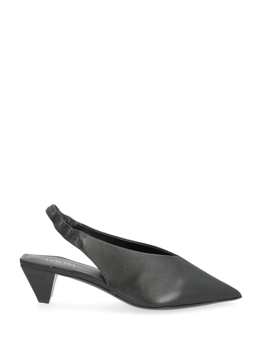 Loewe Origami Cubic Slingback 45 Pumps - Black | 510ee9e3aa6b03aea44453aaed054fc7437b6fe2
