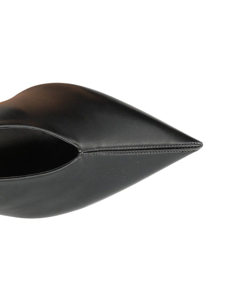 Loewe Origami Cubic Lambskin Slingback Pumps - Black | 19d3f850ecc9b7a6e4b521881cb2cc7005c27c63