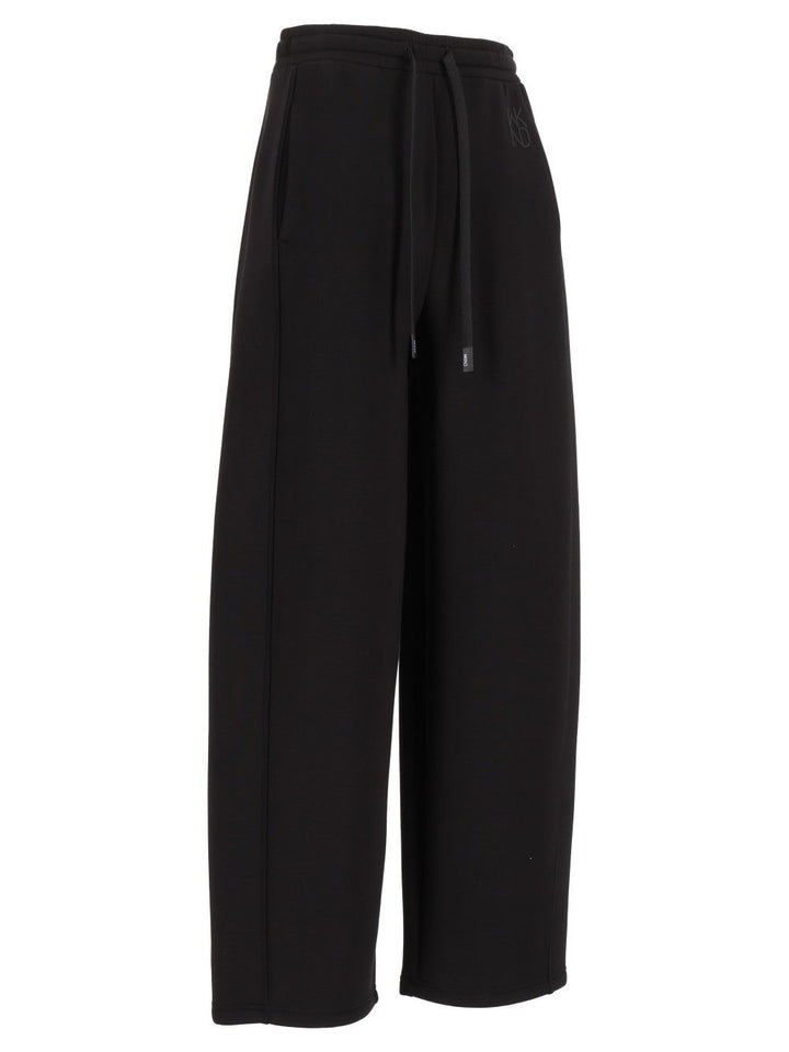 Weekend Max Mara Getto Pantalone Neoprone Trousers - Black | d86d9d1ef9c7423e5d09a4f9777ebd8419105d13