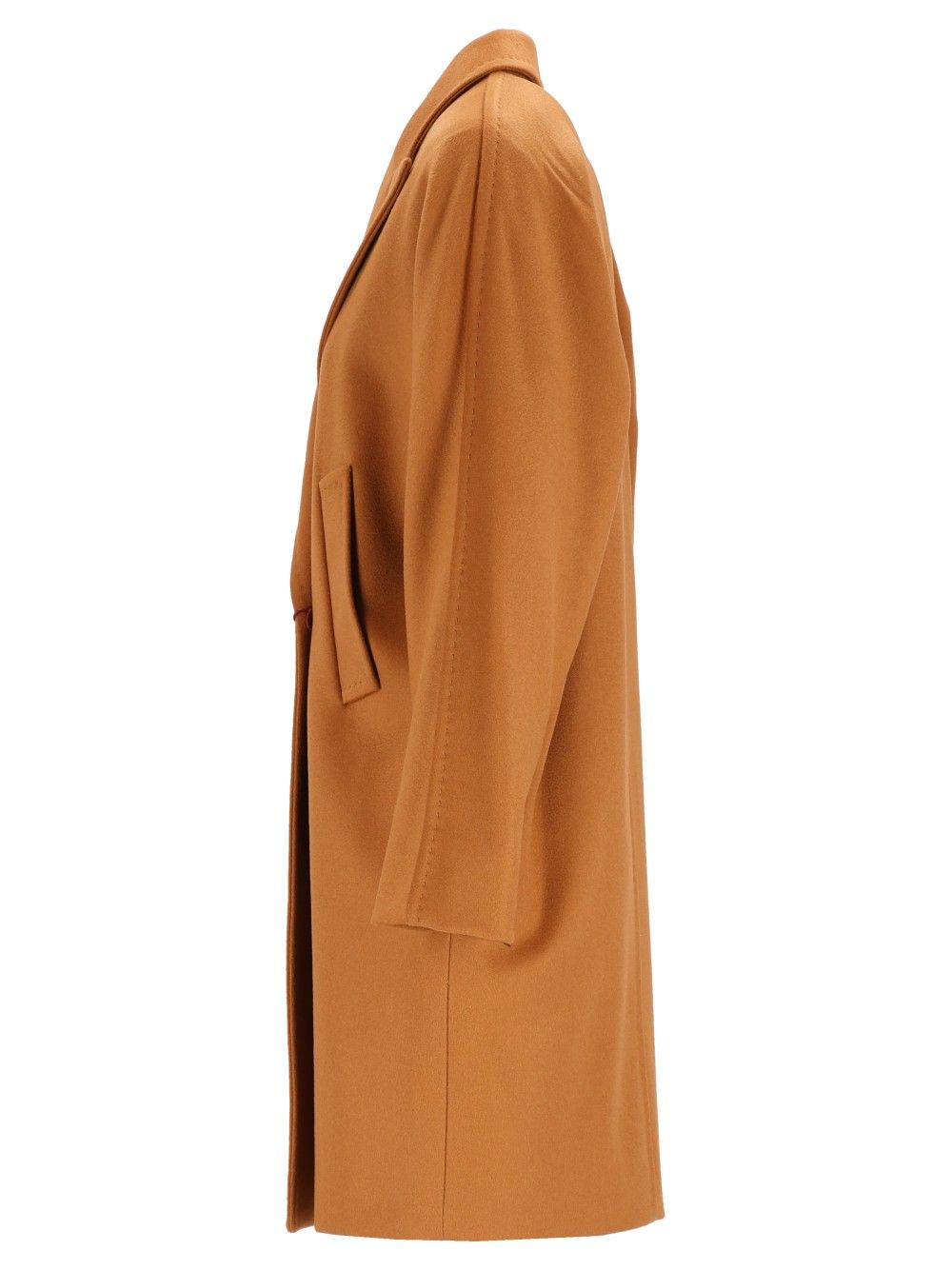 Max Mara Studio Double-Breasted Wool Drap Coat Coats - Beige | d2d99cf1d7f57652c3caae1cf02e29968417a74d