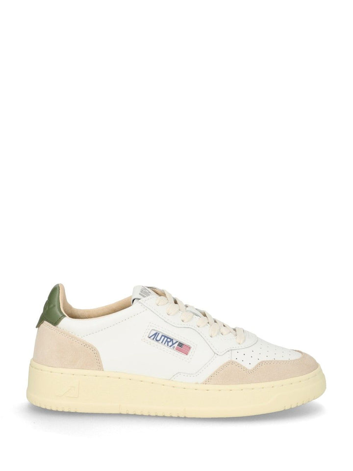 Autry  Medalist Low Sneakers - Green | 4e2a1769384c9f865ee3a8d8286d2366613ff876