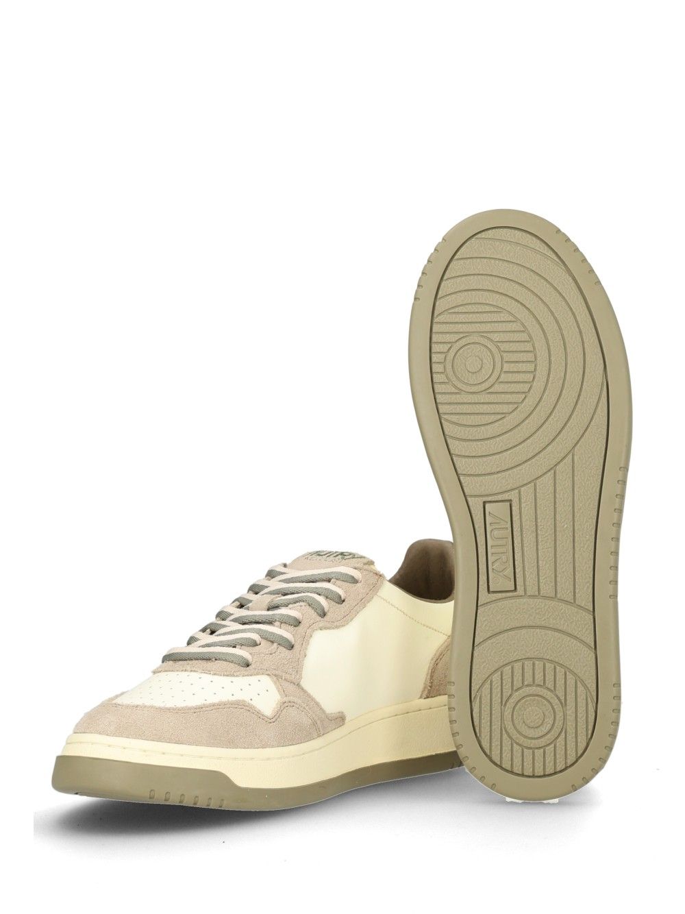 Autry  Medalist Low Sneakers - Green | e5fb7f4ffa72849644e39bc6f0820674474184e0