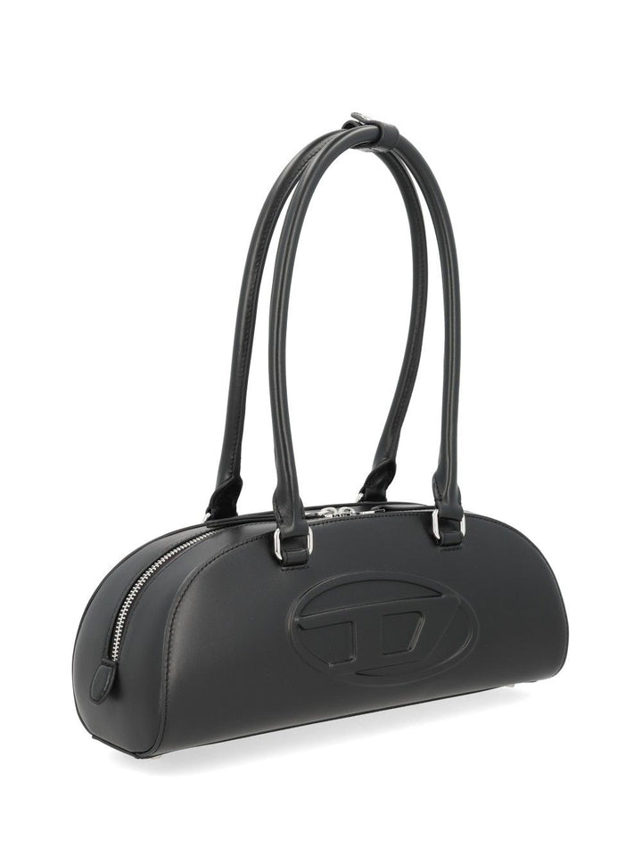 Diesel 1dr Dome Shoulder Ew Shoulder Bags - Black | ba9a95b085a726406c196b030112491193f2f136