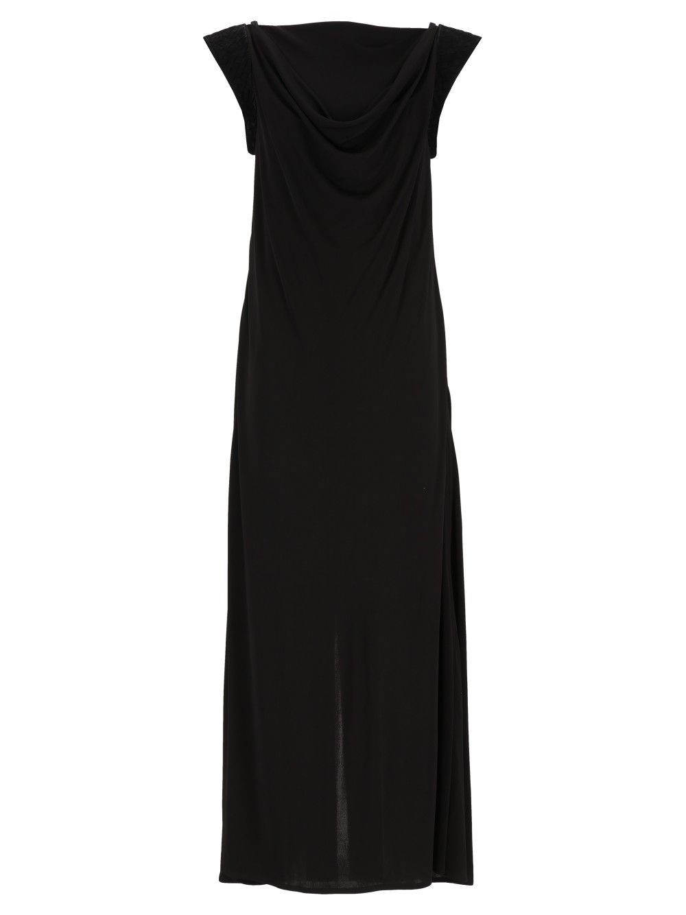 Bottega Veneta Crepe Viscose Jersey Dress Dresses - Black | 6d8e87a670c5a4186db63681aca7bfa50c18a500