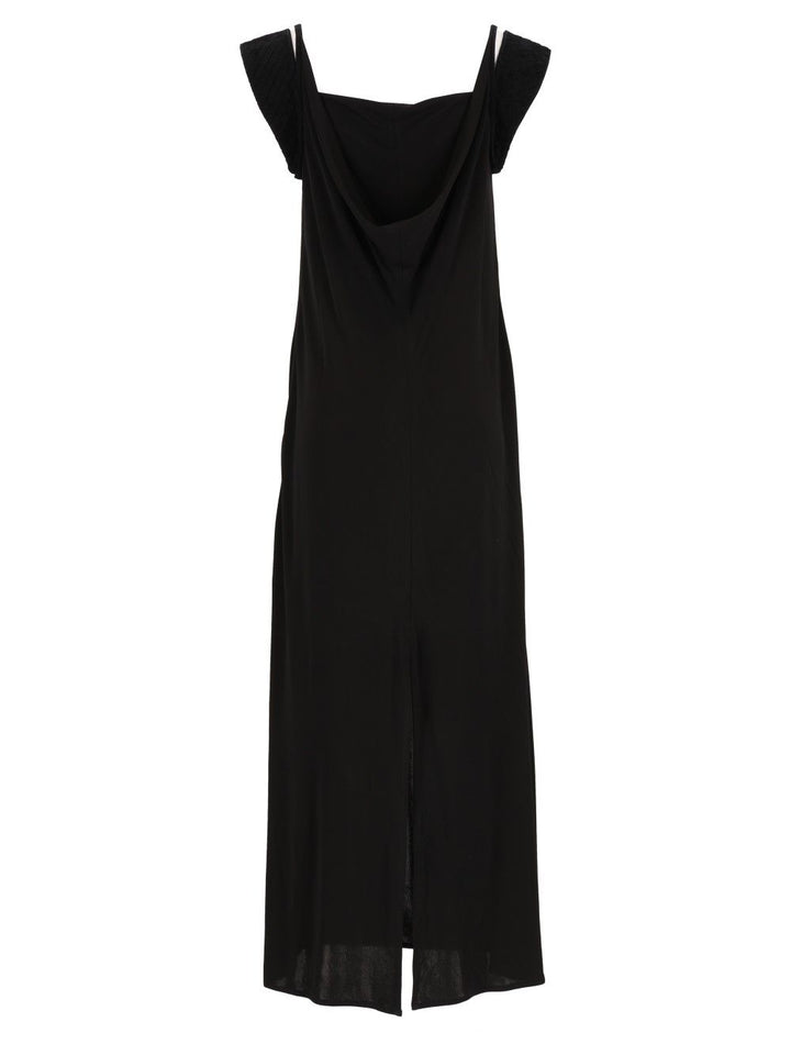 Bottega Veneta Crepe Viscose Jersey Dress Dresses - Black | a5f2a32120921fd7df0d002659ac775916a202aa