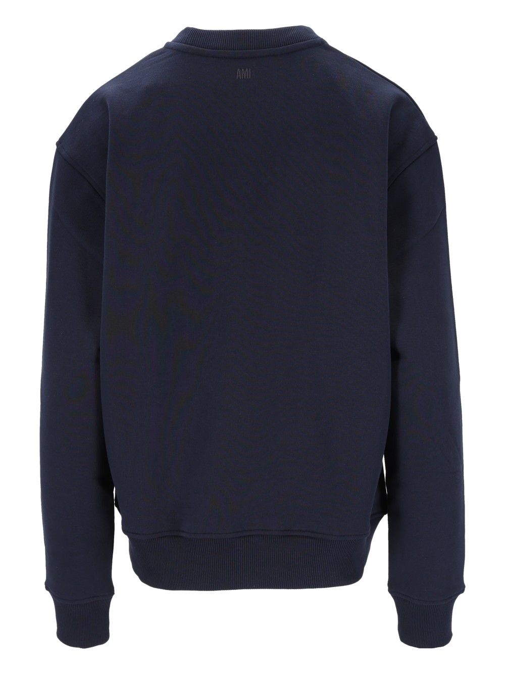 Ami Ribbed Sweatshirt Sweatshirts - Black | 2fd702ad7827fa99b20f287eb49c613f91f66393