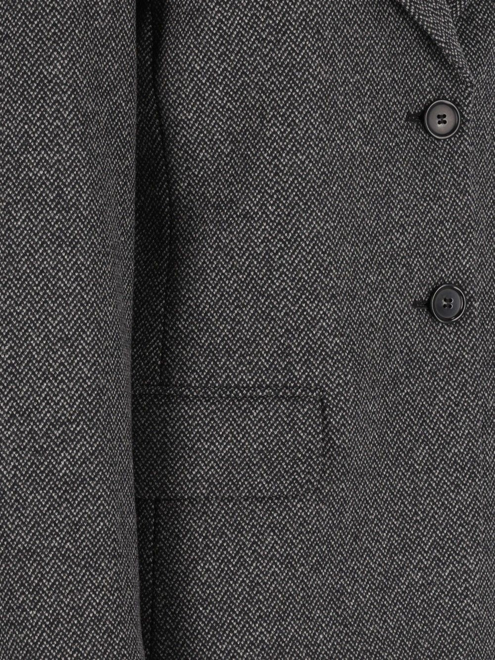 Weekend Max Mara Single-Breasted Blazer Jackets - Grey | 97f900dec5bb4c38fb050aa9628c538ac33ae1ed
