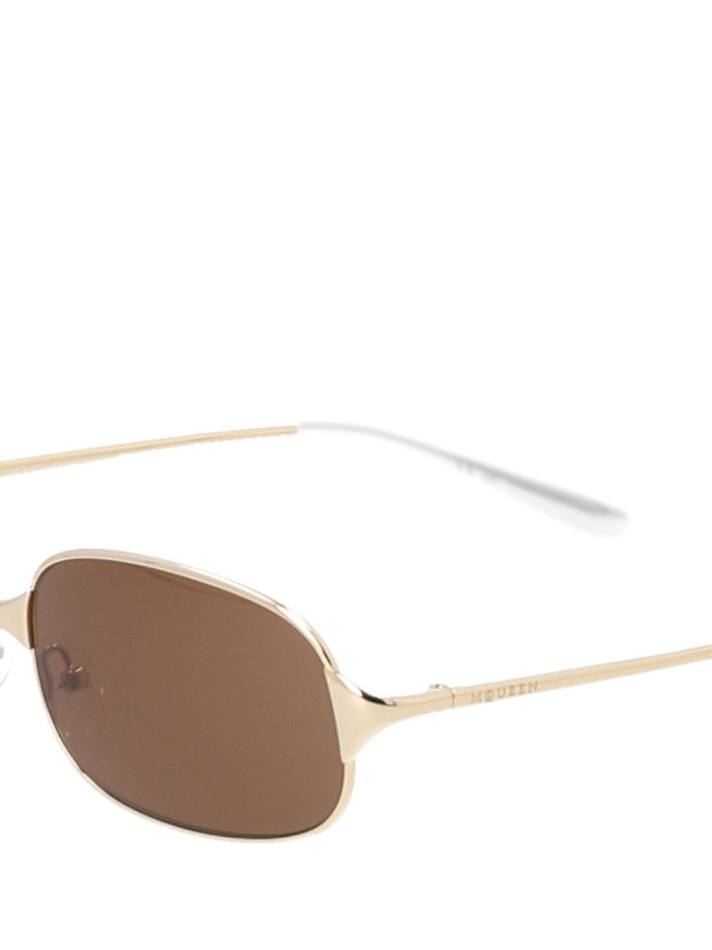 Mcqueen Sun Glasses - Gold | 18024f86615b463203b702c0168c82e69c12742d